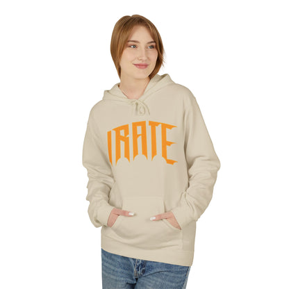 Brute Gothic Logo Hoodie - Orange Graphic Pullover