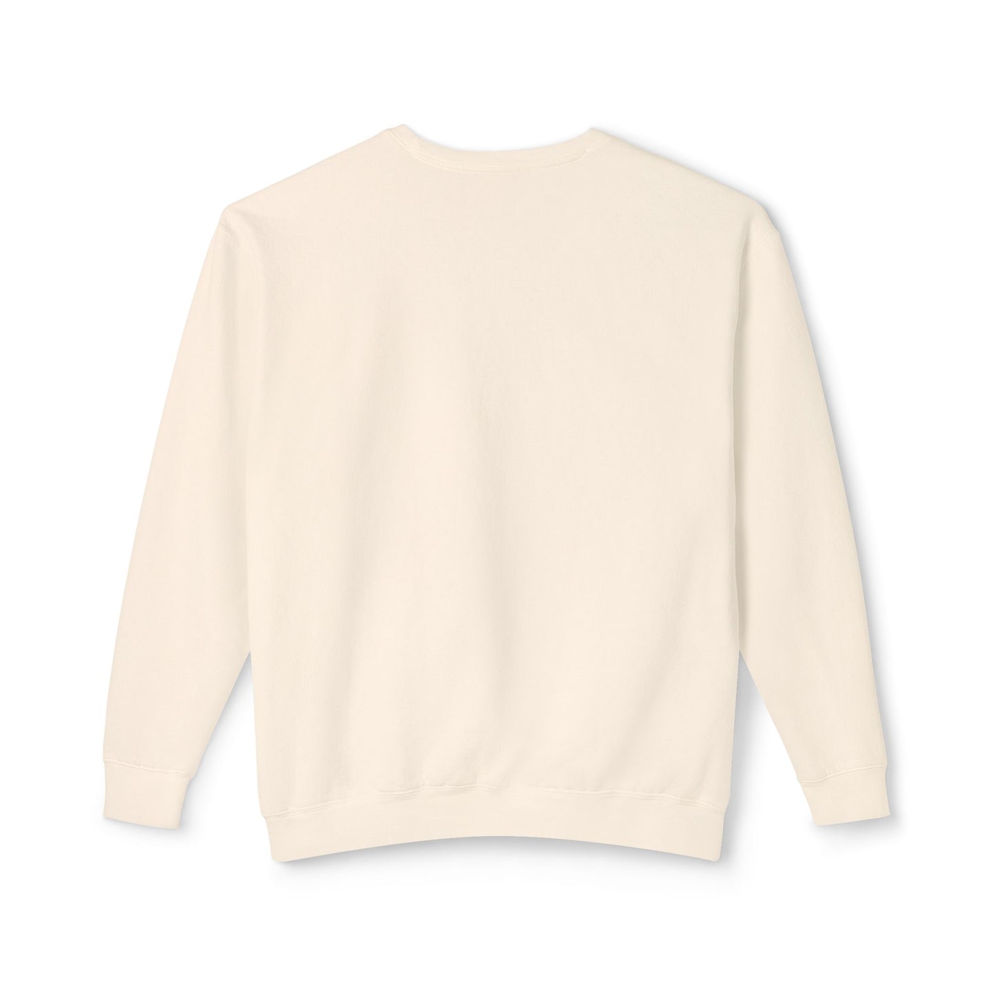 Irate Diagonal Crewneck Sweatshirt — Retro Lettering Casual Pullover