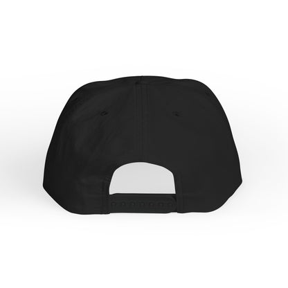 Irate Surf Cap — Bold Embroidered Black Snapback Hat