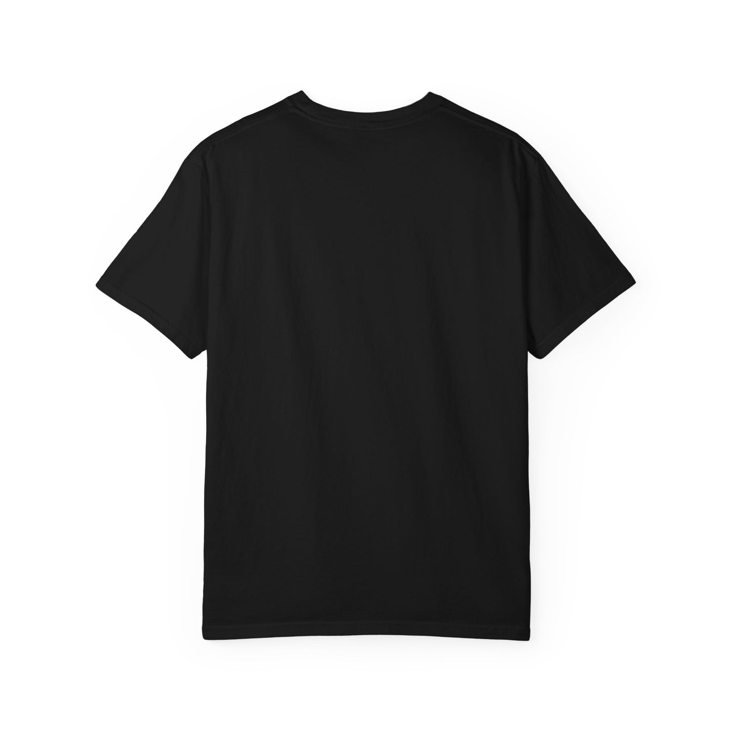 Irate Graphic T-Shirt — Bold Retro Flame Lettering Tee