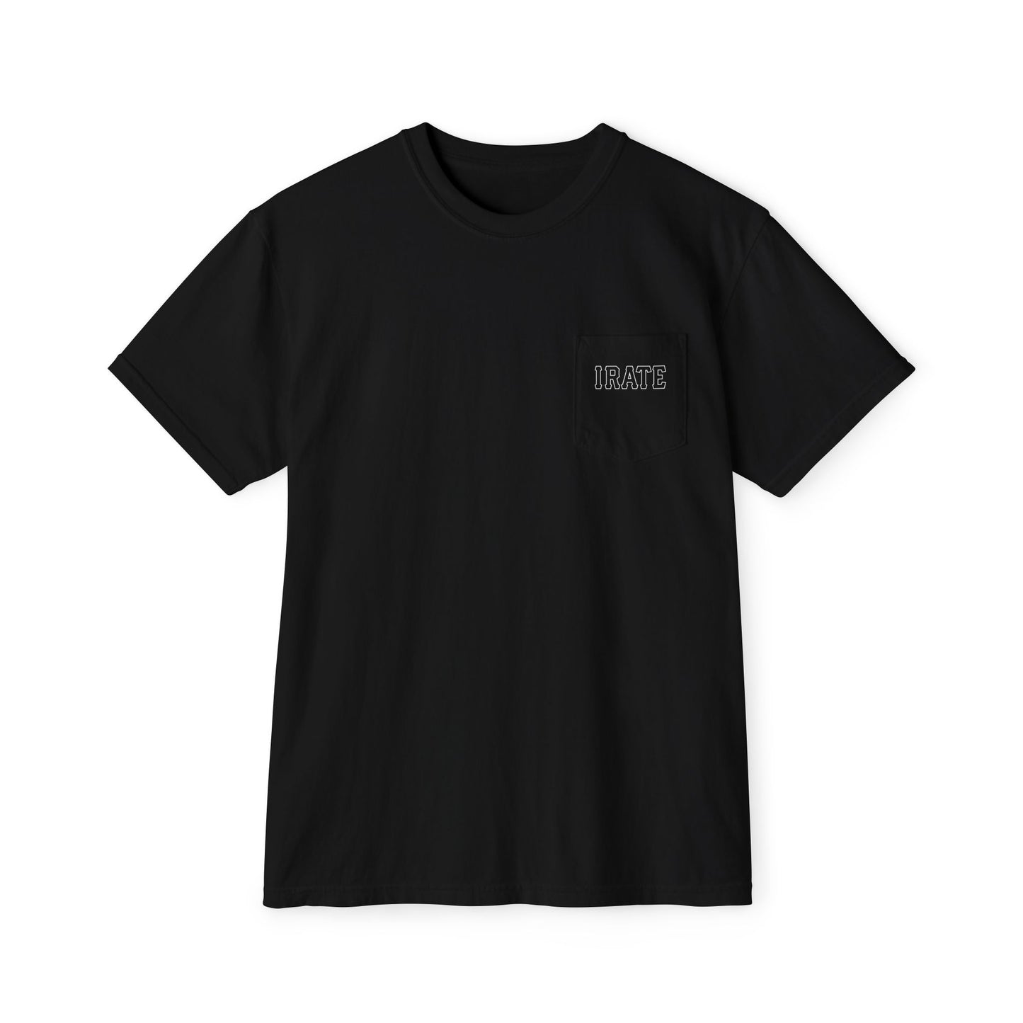 Pocket T‑Shirt — Minimal 'THAT?' Chest Pocket Graphic