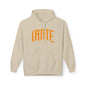 Brute Gothic Logo Hoodie - Orange Graphic Pullover